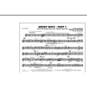 Jersey Boys: Part 1 - Bb Clarinet