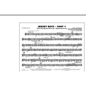 Jersey Boys: Part 1 - Eb Baritone Sax