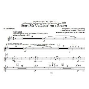 Start Me Up/Livin' On A Prayer - Bb Trumpet 1