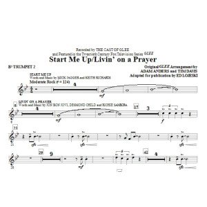 Start Me Up/Livin' On A Prayer - Bb Trumpet 2