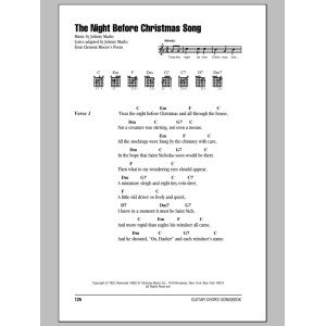 The Night Before Christmas Song