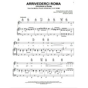 Arrivederci Roma (Goodbye To Rome)