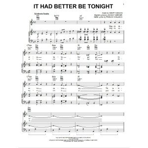 It Had Better Be Tonight