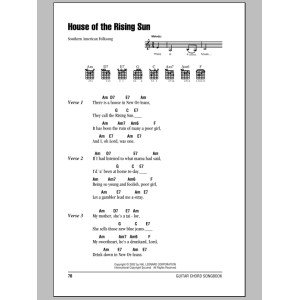 House Of The Rising Sun