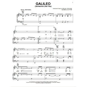 Galileo (Someone Like You)