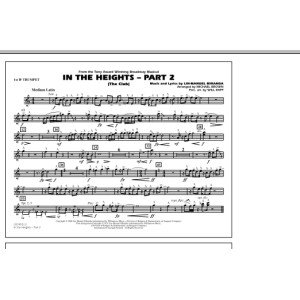 In The Heights: Part 2 (The Club) - 1st Bb Trumpet