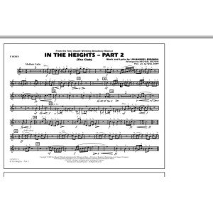 In The Heights: Part 2 (The Club) - F Horn