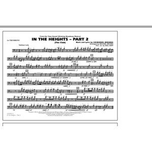 In The Heights: Part 2 (The Club) - 1st Trombone
