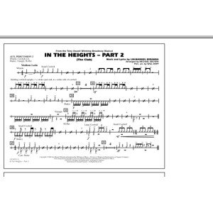 In The Heights: Part 2 (The Club) - Aux. Percussion 2
