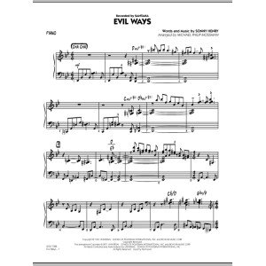 Evil Ways - Piano