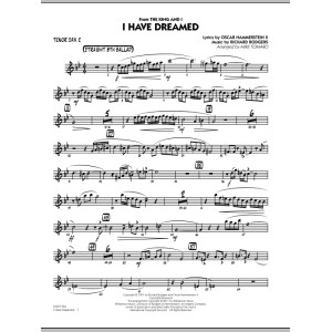 I Have Dreamed - Tenor Sax 2
