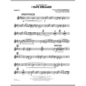 I Have Dreamed - Trumpet 4