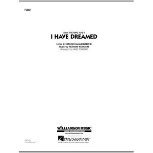I Have Dreamed - Piano
