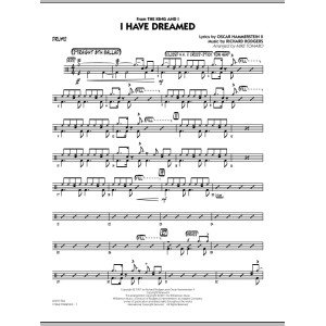 I Have Dreamed - Drums