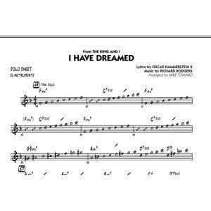 I Have Dreamed - Eb Solo Sheet