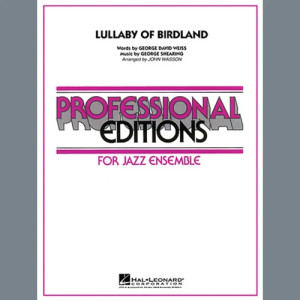 Lullaby Of Birdland - Conductor Score (Full Score)