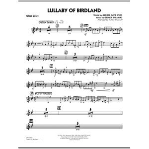 Lullaby Of Birdland - Tenor Sax 2