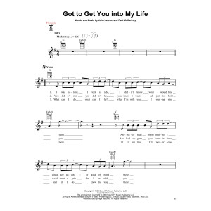 Got To Get You Into My Life