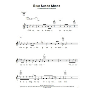 Blue Suede Shoes
