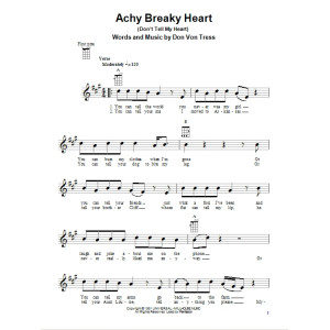 Achy Breaky Heart (Don't Tell My Heart)