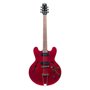 Heritage, Standard H-530 Semi-Hollow Electric Guitar with Case, Trans Cherry