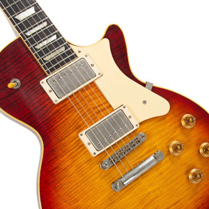 Heritage, Custom Shop Core Collection H-150 E-Guitar with Case (Artisan Aged), Dark Cherry Sunburst