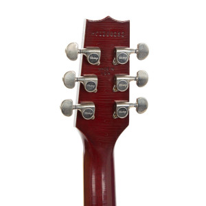 Heritage, Custom Shop Core Collection H-150 E-Guitar with Case (Artisan Aged), Dark Cherry Sunburst