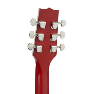 Heritage, Custom Shop Core Collection H-150 Plain Top Electric Guitar with Case, Dark Cherry Sunburst