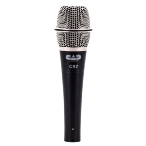 CAD Audio C92, Live Series ,Premium Cardioid Condenser Handheld W/Equitek Capsule