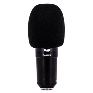 CAD Audio PM1200, PodMaster Super D, Professional Large Diaphragm 35mm VOG Dynamic Broadcast/Podcasting Capsule W/Broadcast Boom