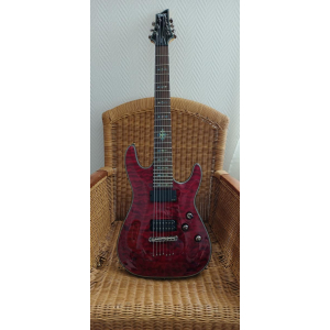 Schecter Damien 7 Elite Guitar and Peavey Amplifier