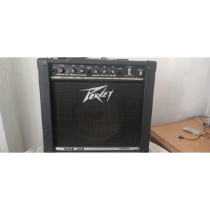 Schecter Damien 7 Elite Guitar and Peavey Amplifier