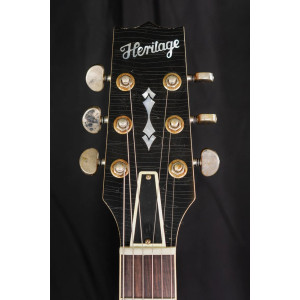 Heritage, Custom Shop Core Collection H-150 Electric Guitar (Artisan Aged), Space Black, Bigsby