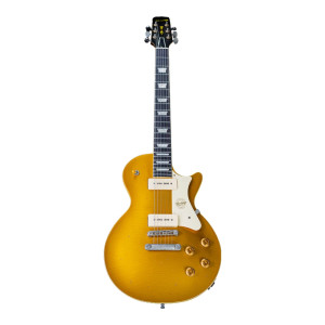 Heritage, Custom Shop Core H-150 P90 Electric Guitar with Case, (Artisan Aged), Gold Top