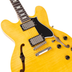 Heritage, Custom Core H-535 Electric Guitar with Case, Antique Natural