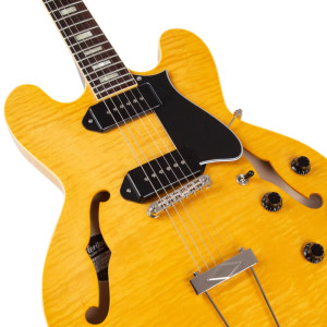 Heritage, Custom Core H-530 Electric Guitar with Case, Antique Natural