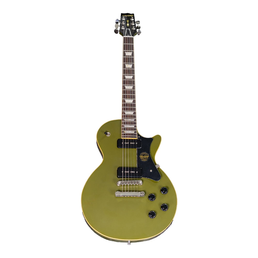 Heritage Custom Shop Core H-150 P90 with Case, Olive Drab