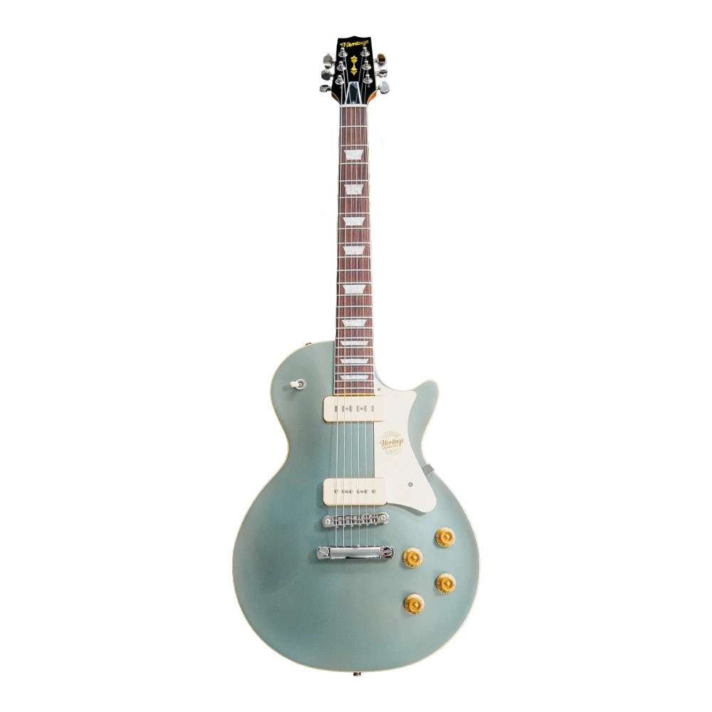 Heritage, Custom Shop Factory Special H-150 P90, Lollar Staple and Low Wind P90s, Pelham Blue