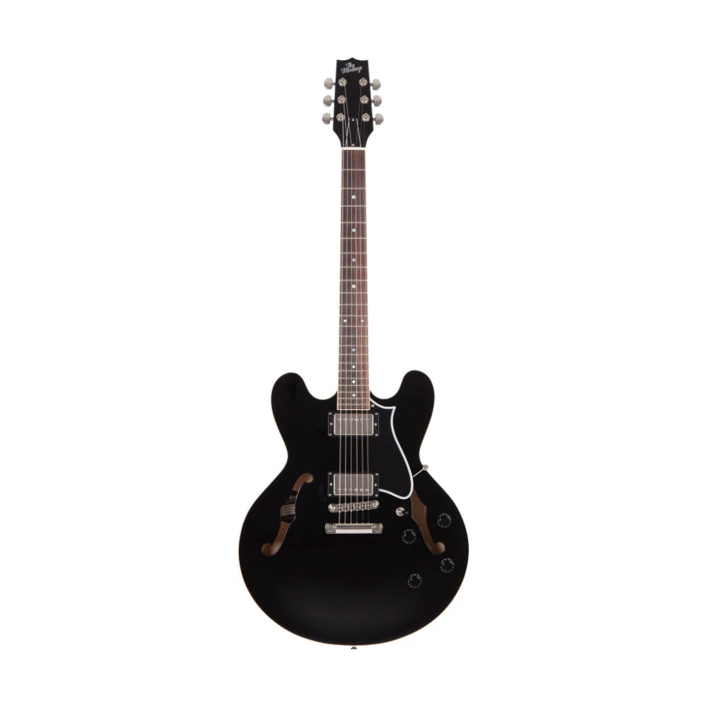 Heritage Standard H-535 Semi-Hollow Electric Guitar with Case, Ebony