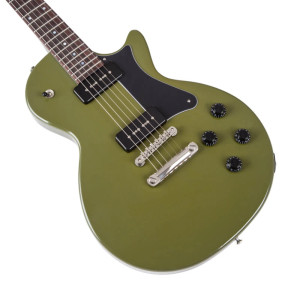 Heritage Custom Shop Core Collection H-137 Electric Guitar with Case, Olive Drab