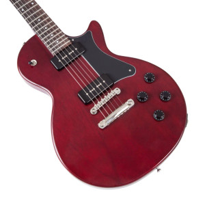 Heritage Custom Shop Core Collection H-137 Electric Guitar with Case, Faded Cherry