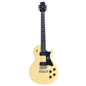 Heritage Heritage, Custom Shop Core Collection H-137 Electric Guitar with Case (Artisan Aged), TV Yellow