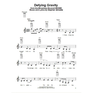 Defying Gravity (from Wicked)