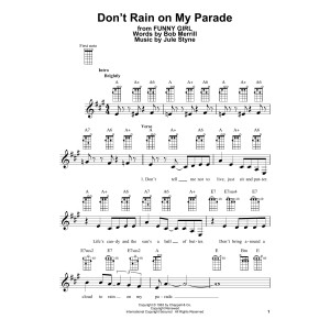 Don't Rain On My Parade