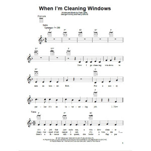 When I'm Cleaning Windows