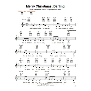 Merry Christmas, Darling