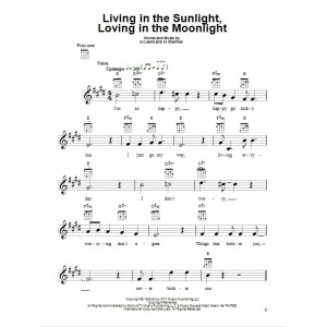 Living In The Sunlight, Loving In The Moonlight