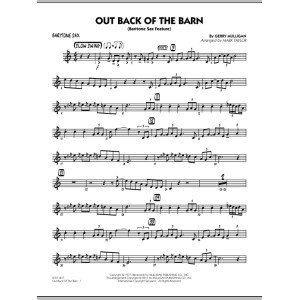 Out Back Of The Barn (Bari Sax Feature) - Baritone Sax