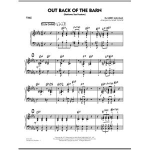 Out Back Of The Barn (Bari Sax Feature) - Piano