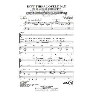 Isn't This A Lovely Day (To Be Caught In The Rain?)